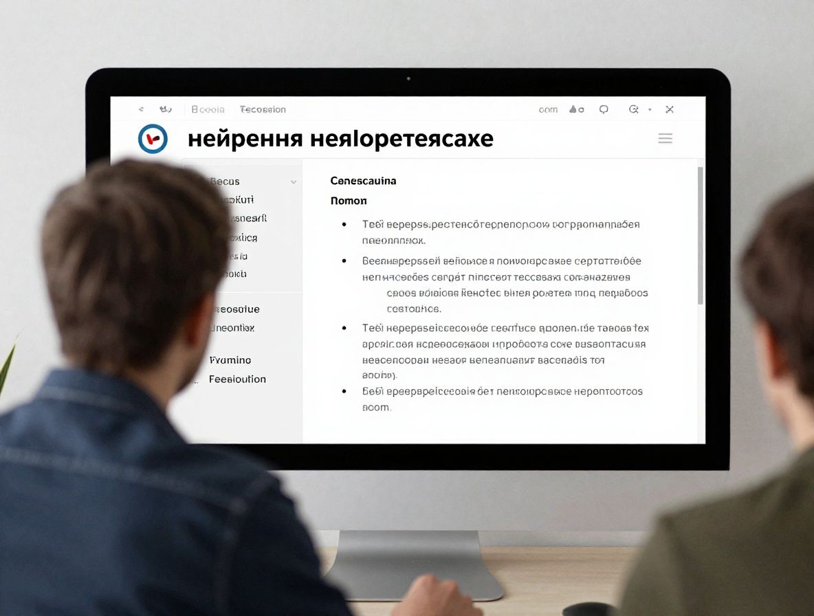 Визуализация нейронной сети обрабатывающей текстовые данные